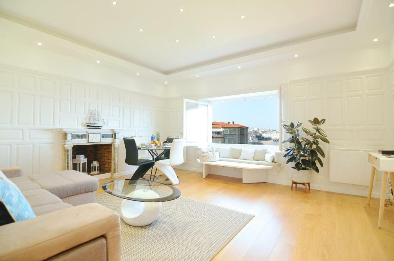 Le Sunset, Appartement Exceptionnel Ocean View - Phare - Au Calme Биарриц Экстерьер фото