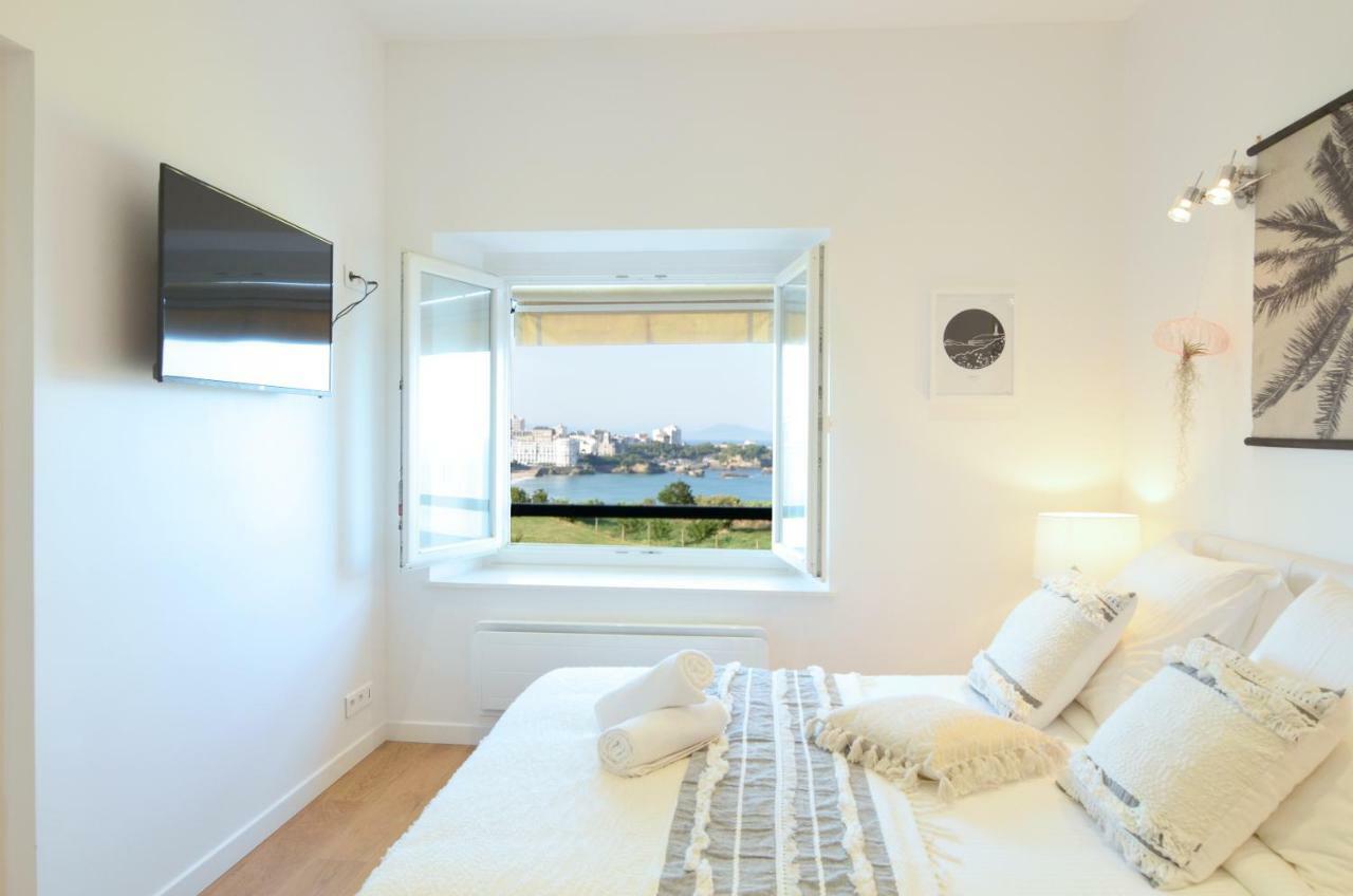 Le Sunset, Appartement Exceptionnel Ocean View - Phare - Au Calme Биарриц Экстерьер фото